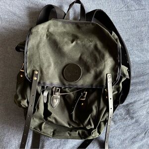 NEW WITHOUT TAGS Duluth Pack Wanderer WAXED OLIVE